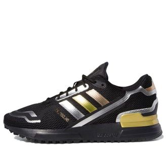 adidas Originals ZX 750 HD Marathon Running Shoes Core Black Silver Copper FZ1028