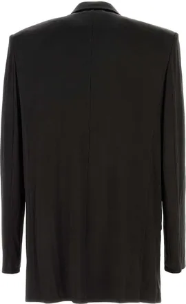 Diesel Mens Stretch Acetate Blazer Black Elastane Blazers