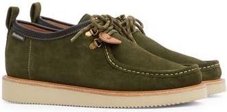 Barbour x Wildbunch Heathpool Boat Shoe in Green at Nordstrom Rack, Size 12