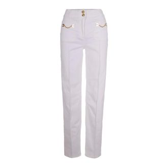 Elisabetta Franchi Donna, Pantaloni, Beige, W28, new