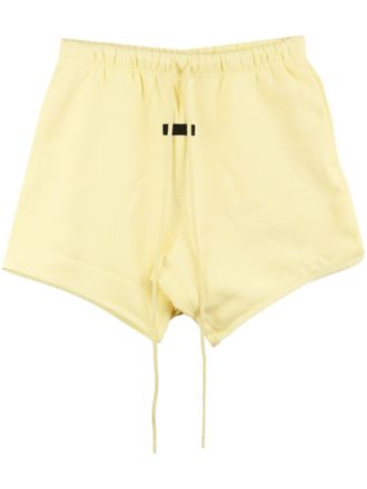 Fear of God Trainingsshorts met trekkoord - Geel