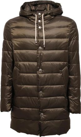 Officina36 Military Groene Jas - Heren - Winterjassen - Groen - S - Polyester - Jassen