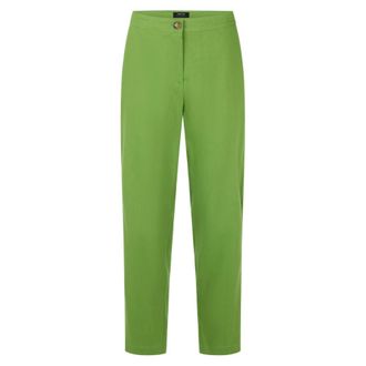 Marc Cain Dames, Broeken, Groen, Maat: XS Linnen