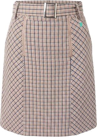 Trussardi Gonna Corta a Quadri - - Skirts - Donna - Beige - S