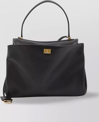 Balenciaga medium rodeo bag with antique gold hardware