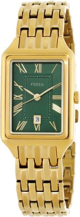 Fossil Raquel Quartz Green Dial Ladies Watch ES5452