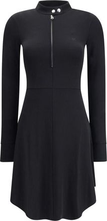 Courrèges BIKER CREPE JERSEY ZIPPED Womens DRESS