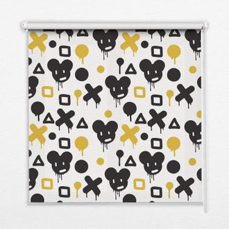 Tulup Tenda A Rullo Interna Per Finestra - Tenda Filtrante Luce - Tenda Privacy - Tenda Decorativa Rettangolare - Rullo Per Interni - (90 Cm X 180 Cm) - Mot