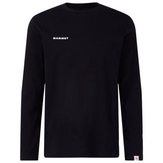Mammut Mammut Base Longsleeve T-Shirt Mini Logo Longsleeve f&uuml;r Herren | schwarz