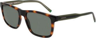 Lacoste Stijlvolle bril van premium kwaliteit - Heren - Zonnebrillen - Bruin - 56 MM - Accessoires