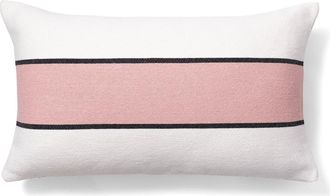 Brooks Brothers Striped Decorative Lumbar Throw Pillow in Blush at Nordstrom Rack