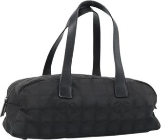 Chanel Pre-owned Vintage Hand Bag - Dames - Vintage Handtas - Zwart - ONE Size - Nylon - Vintage