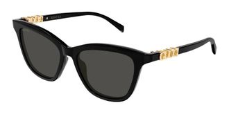Gucci Grey Cat Eye Ladies Sunglasses GG2032S 001 52