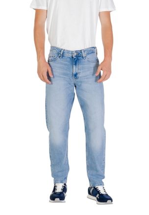 Tommy Hilfiger Mens Light Wash Denim Jeans - Light Grey Cotton - Size 33W/32L