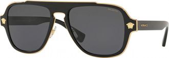 Versace VE2199 100281 Black/Dark Grey Polarized
