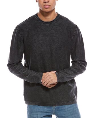 Weatherproof Vintage Weatherproof Vintage Roll Neck Twill Stonewash Crewneck T-Shirt