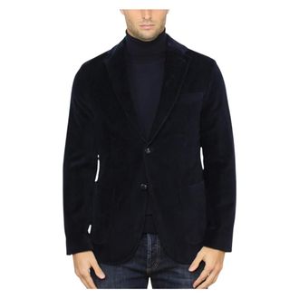 Circolo 1901 Jassen, Heren, Blauw, L, Blazer Corduroy