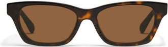 Quay In the City 55mm Square Sunglasses in Dark Tort/brown at Nordstrom