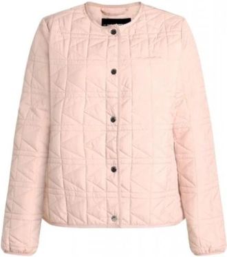 Karl Lagerfeld K Quilt Lightweight Jacket - Dames - Zomerjassen - Roze - M - Jassen