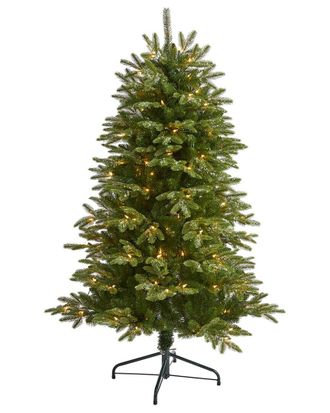 Nearly Natural 5Ft. Snowed Grand Teton Artificial Christmas Tree
