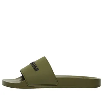 Balenciaga Pool Slides Green 565826W1S803310