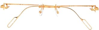 Cartier Precious Optical Frame - unisex - Brillen - Geel - 55 MM - Accessoires