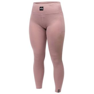 Eivy Pocket Wool Rib Tights Merinounterw&auml;sche f&uuml;r Damen | rosa