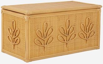 Sweeek Ba&uacute;l De Juguetes Infantil Bohemio De Rat&aacute;n