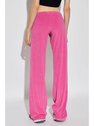 Balenciaga Velvet Drawstring Jogger - Pink