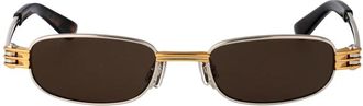 Bottega Veneta Stijlvolle zonnebril om je look te verhogen - unisex - Zonnebrillen - Bruin - 50 MM - Accessoires