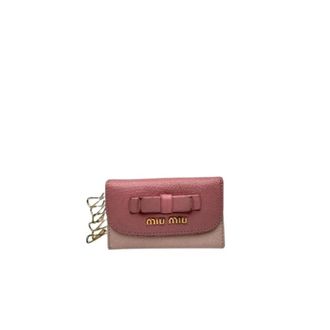 Miu Miu Portachiavi in pelle Pre-owned - - Pre-owned - Donna - Beige - ONE SIZE