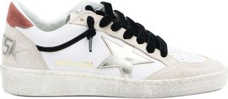 Golden Goose Low-Top Sneakers in Silk and Nylon Blend