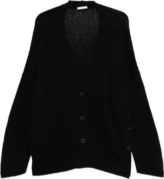 Haikure Cardigan con scollo a V - Nero
