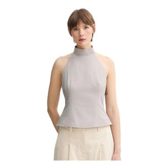 Remain Tops, Dames, Grijs, L, Mouwloze Top