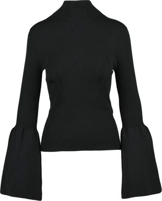 Chlo&eacute; Truien & Vesten, Dames, Zwart, M, Wol, Maglia Cannettata
