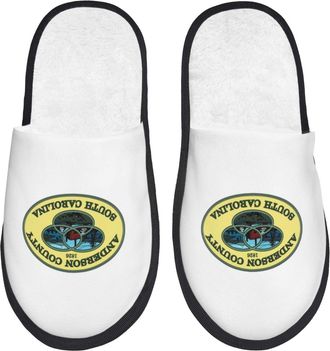 Generic Home Slippers Anderson County Sea Dog Furry Slippers Unisex Casual House Slipper For Women Indoor Mens M