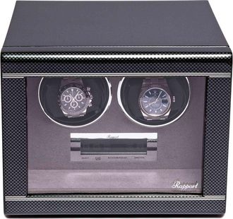 Rapport London FORMULA DUO WATCH WINDER in Carbon Fibre at Nordstrom