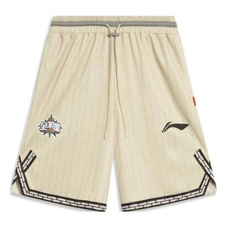 Li-Ning CBA All Star Game 2023 Basketball Shorts Light Khaki AAPT561-2