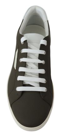 Dolce & Gabbana Leather Low-Top Sneaker - White