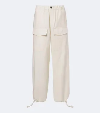 J.W.Anderson Cotton-blend wide-leg pants