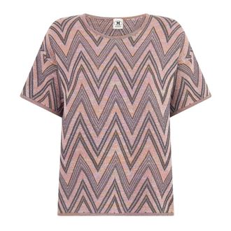 M Missoni Dames, Tops, Veelkleurig, Maat: M Wol