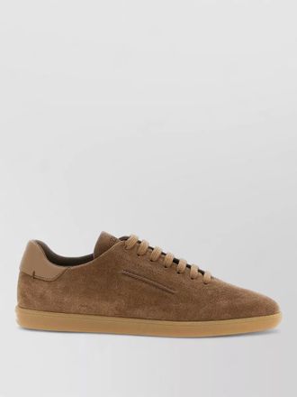 Ermenegildo Zegna suede sneaker 232 low top design