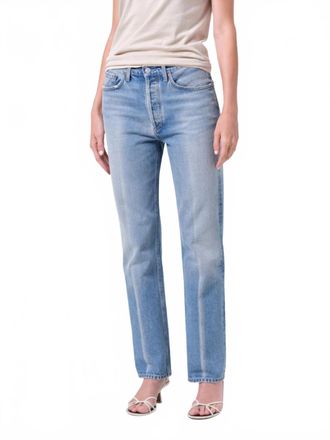 A Gold E Lana Relaxed Straight Jean In Brink