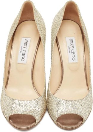 Jimmy Choo London Sandali Baxen con glitter - Oro