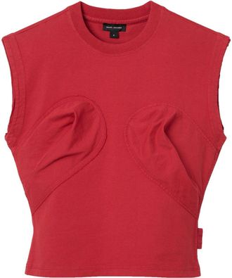 Marc Jacobs cotton top - women - Cotton - M - Red