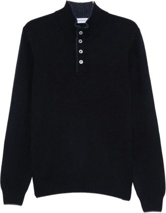 Gran Sasso Truien & Vesten, Heren, Zwart, 2Xl, Zwarte Sweater Collectie