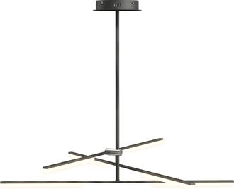 OEM L&aacute;mpara De Techo Led Moderna &Oslash;100x79 Cm Con Pantalla De Acr&iacute;lico &Aacute;ngulo De Luz Ajustable Para Sal&oacute;n Dormitorio O Cocina