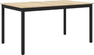 vidaXL Mesas De Comedor 150 X 90 X 75 Cm Madera De Ingenier&iacute;a Vidaxl