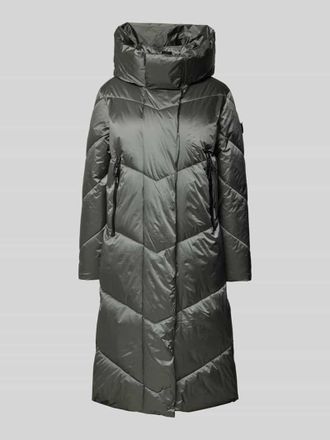 Khujo Steppmantel mit Stehkragen Modell MANELIA in Blau, Größe M