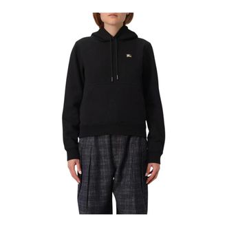 Burberry Hoodies & sweatvesten, Dames, Zwart, S, Sweatshirts